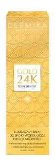 Dermika Luxury Gold 24k Total Benefit Luxuriöse Augencreme ESENCIA OF YOUTH 1