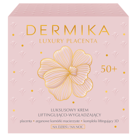 Dermika Luxury Placenta Luxury Lifting- und Glättungscreme 50+ für Tag und Nacht 50 ml