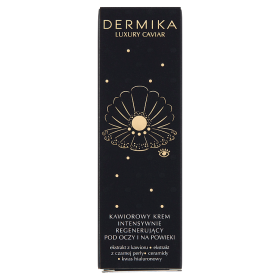 Dermika Luxus Kaviar Intensiv Regenerierende Augen- und Augenlidcreme 15 ml