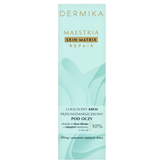 Dermika Maestria Luxuriöse Anti-Falten-Augencreme 15 ml