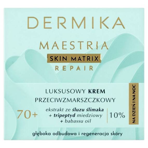 Dermika Maestria Luxuriöse Anti-Falten-Creme 70+ für Tag und Nacht 50 ml