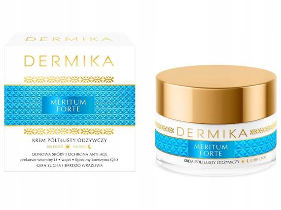 Dermika Meritum Forte Semi-Permanente Pflegende Tages- und Nachtcreme 50ml