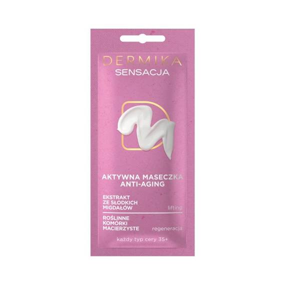 Dermika Sensation Active Anti-Aging-Maske auf Basis pflanzlicher Stammzellen 10ml