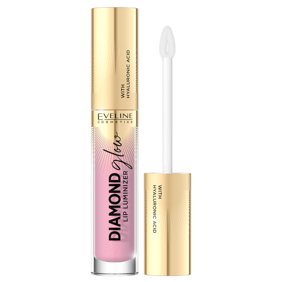 Diamond Glow Lip Luminizer Lipgloss mit Hyaluronsäure, Nr. 02