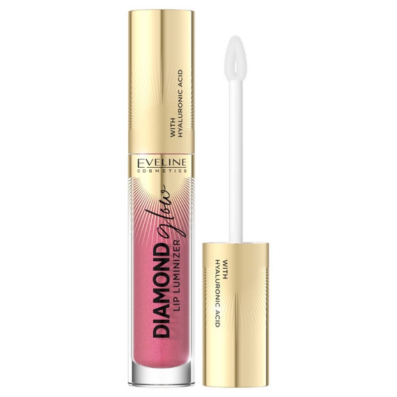 Diamond Glow Lip Luminizer Lipgloss mit Hyaluronsäure, Nr. 09