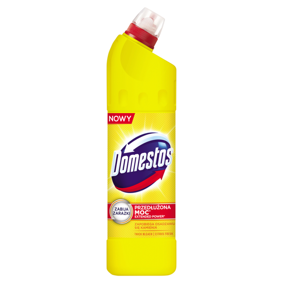 Domestos Extended Power Citrus Fresh Reinigungs- und Desinfektionsflüssigkeit 1 l