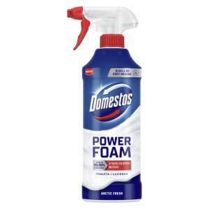 Domestos POWER FOAM Arctic Fresh – Reinigungsschaum für Toilette und Bad 435 ml