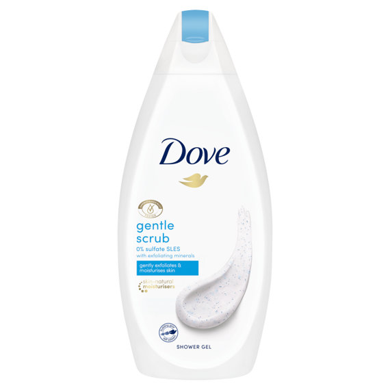 Dove Gentle Scrub Żel pod prysznic 500 ml