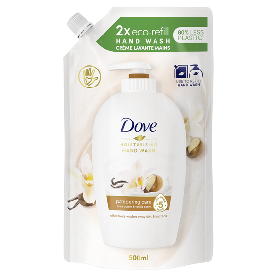 Dove Pampering Care Nährende Flüssigseife, 500 ml