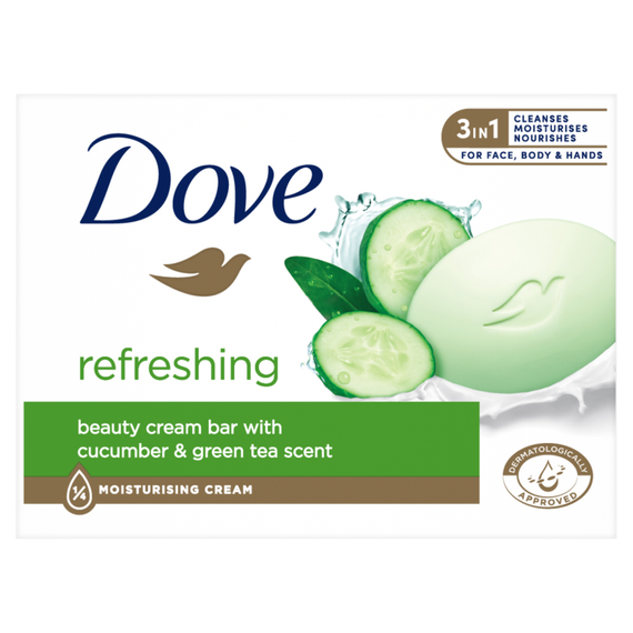 Dove Refreshing Creamy Reinigungsriegel 90 g