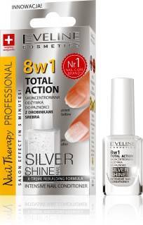 EVELINE 8W1 odżywka TOTAL ACTION SILVER SHINE 12ml