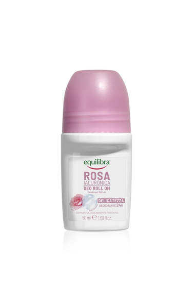 Equilibra Rosa Różany Dezodorant w kulce z kwasem hialuronowym 50ml