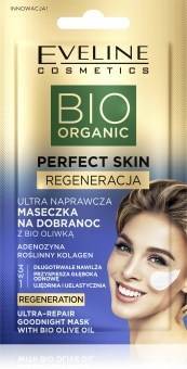 Eveline Bio Organic Perfect Skin Ultranaprawcza maseczka na dobranoc z biooliwą z oliwek 8 ml