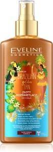 Eveline Brazilian Body Golden Tan Złoty Rozświetlacz do ciała 5w1 - do każdego rodzaju karnacji 150ml