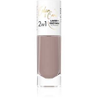 Eveline Color&Care Lakier i odżywka do paznokci 2w1 (123) 8 ml