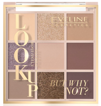 Eveline Cosmetics Look Up Paleta 9 cieni do powiek But Why Not