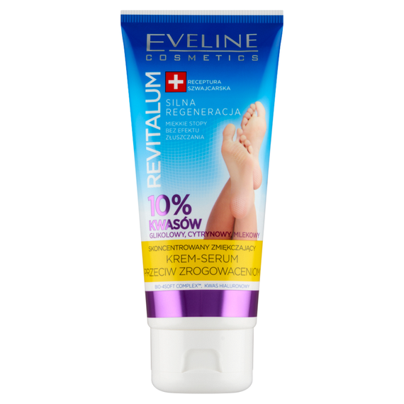 Eveline Cosmetics Revitalum Konzentriertes, weichmachendes Creme-Serum gegen Hornhaut, 75 ml