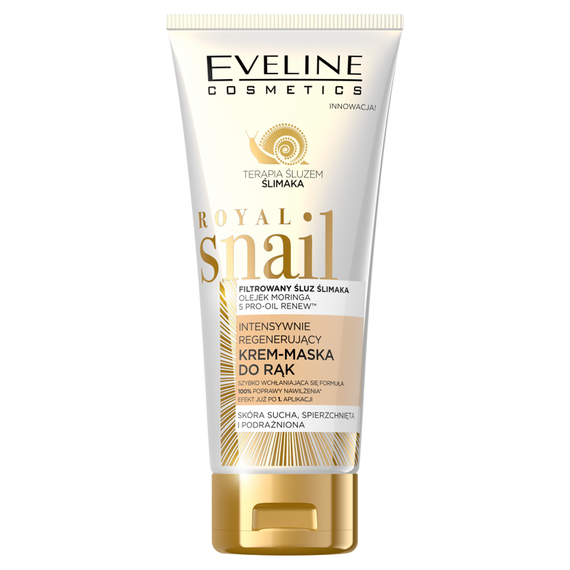 Eveline Cosmetics Royal Snail Intensiv regenerierende Handcreme-Maske 100 ml