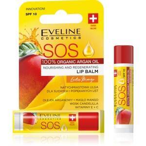 Eveline Cosmetics SOS Pflegender und regenerierender Mango-Lippenbalsam