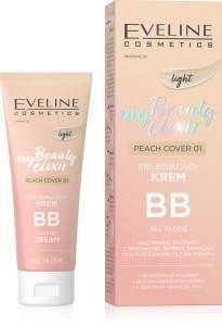 Eveline My Beauty Elixir Pielęgnujący krem BB all in one, Peach Cover Light 01 30 ml