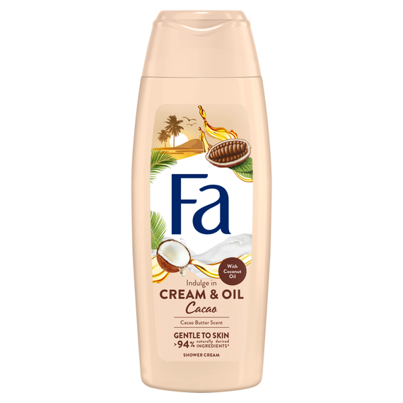 Fa Cream & Oil Cacao Cremiges Duschgel mit dem Duft von Kakaobutter 250 ml