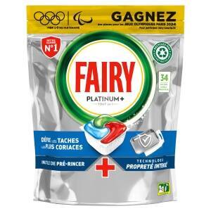 Fairy Platinum Plus Geschirrspültabs 34 Stück