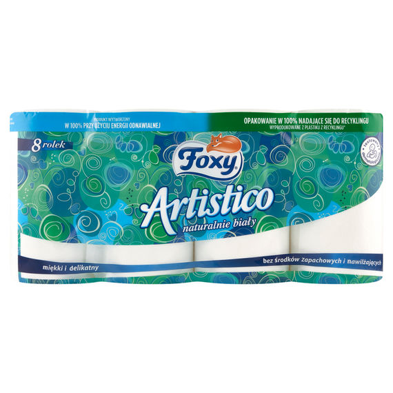 Foxy Artistico Toilettenpapier 8 Rollen