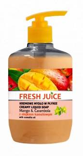 Fresh Juice Mydło w płynie Mango i karambola 460 ml