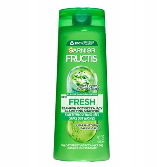 Fructis Fresh szampon oczyszczający do włosów przetłuszczających się 400 ml