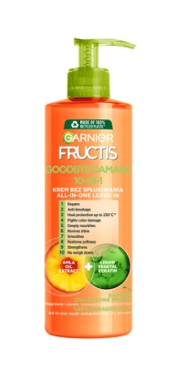 GARNIER krem bez spłukiwania Fructis Goodbye Damage 10 in 1 400ml