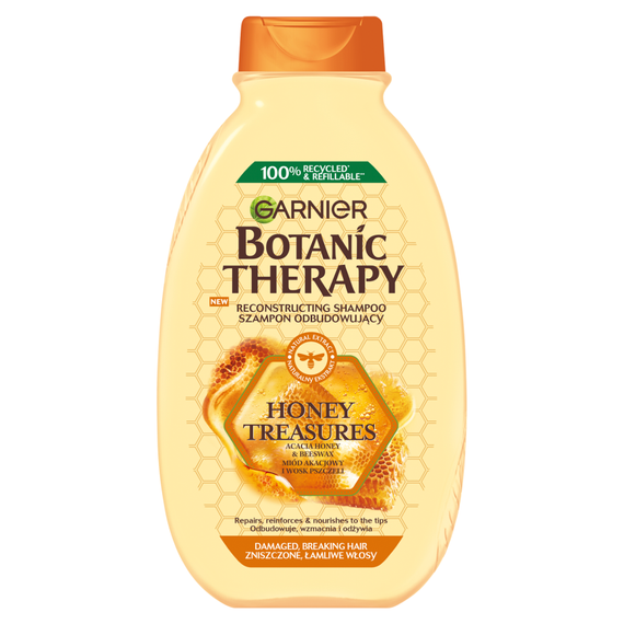 Garnier Botanic Therapy Regenerierendes Shampoo mit Akazienhonig und Bienenwachs 400 ml