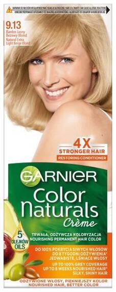 Garnier Color Naturals Crème Haarfarbe Sehr Helles Beigeblond 9.13
