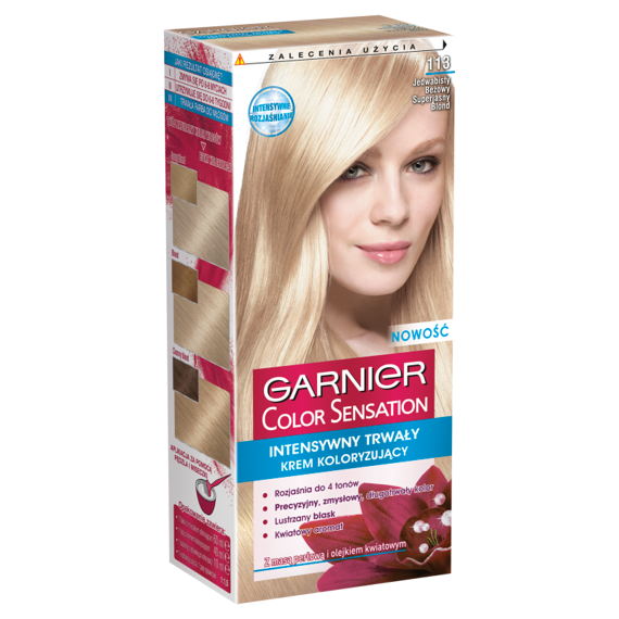 Garnier Color Sensation Haarfarbe 113 Seidiges Beige Ultra Blond