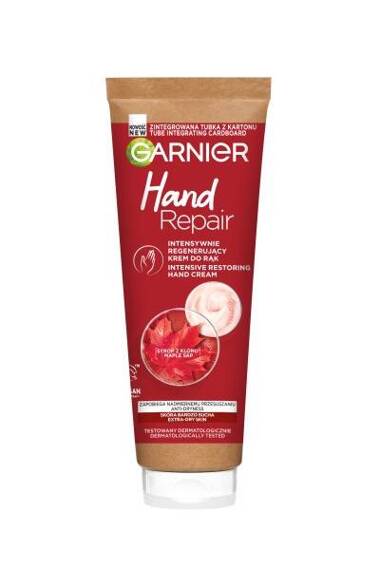 Garnier Hand Repair Pielęgnacja suchej skóry Regenerujący krem do rąk 75 ml