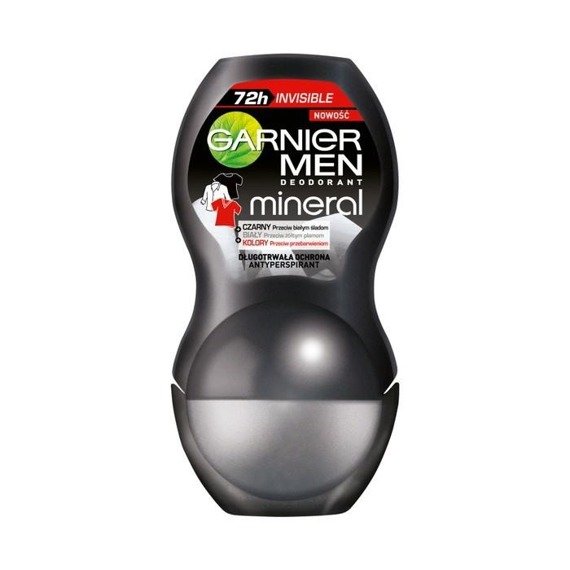 Garnier Mineral Invisible Men Antitranspirant Roll-On 50ml