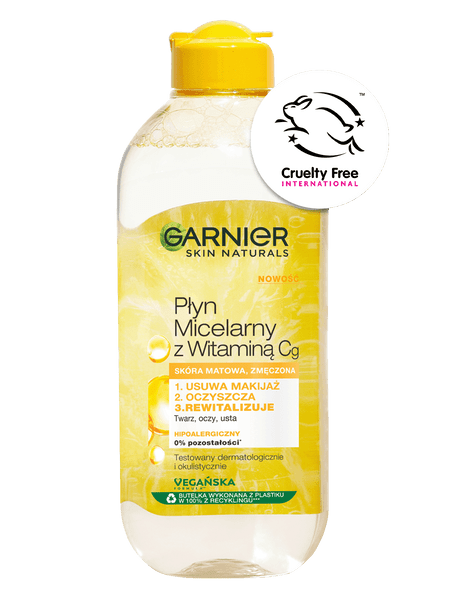 Garnier Płyn micelarny z Witaminą Cg 400 ml