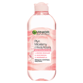 Garnier Płyn micelarny z wodą różaną 400 ml