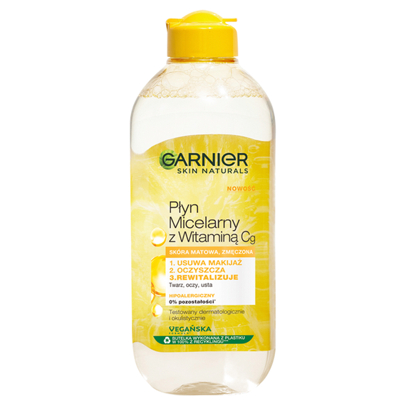 Garnier Skin Naturals Mizellenflüssigkeit mit Vitamin Cg 400 ml