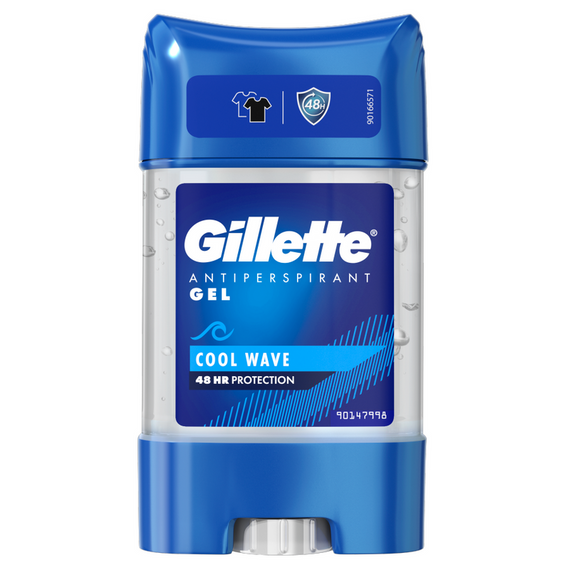 Gillette Cool Wave Transparentes Gel für Männer