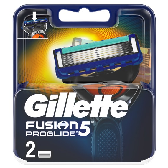 Gillette Fusion Proglide Ersatzklingen 2 Stück