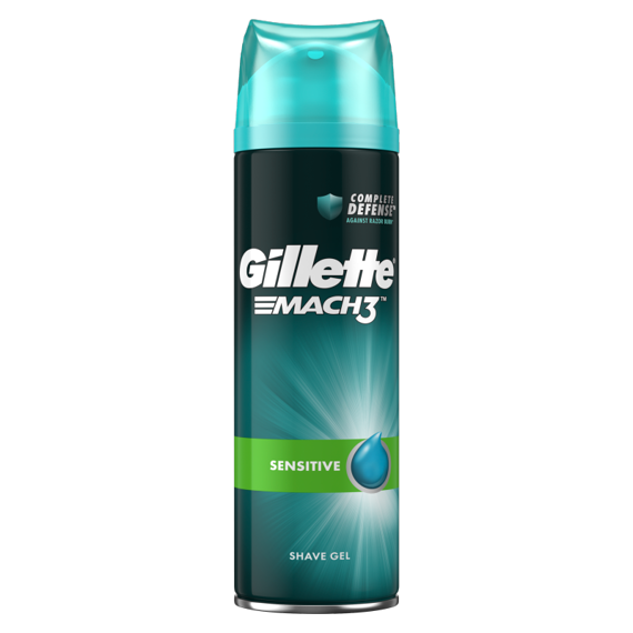Gillette Mach3 Sensitive Żel do golenia 200 ml