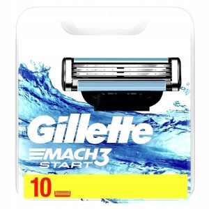 Gillette Mach3 Start Ersatzklingen für Herrenrasierer, 10 Stück