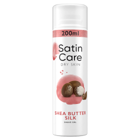 Gillette Satin Care Żel do golenia, Shea Butter Silk, 200ml