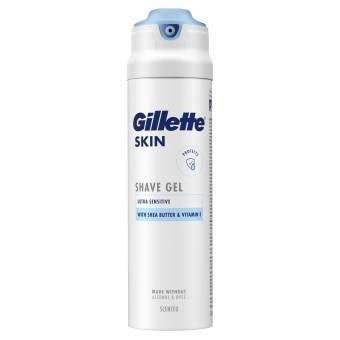 Gillette Skin Żel do golenia 200ml ULTRA SENSITIVE SHEA BUTTER&VITAMIN E