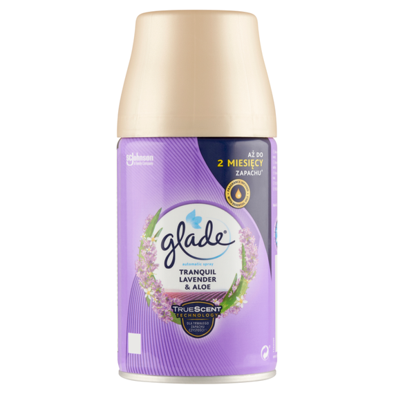 Glade Tranquil Lavender & Aloe Automatischer Lufterfrischer, Nachfüllpackung, 269 ml