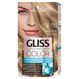 Gliss Color Care & Moisture Haarfarbe 9-16 Ultra Helles Kühles Blond