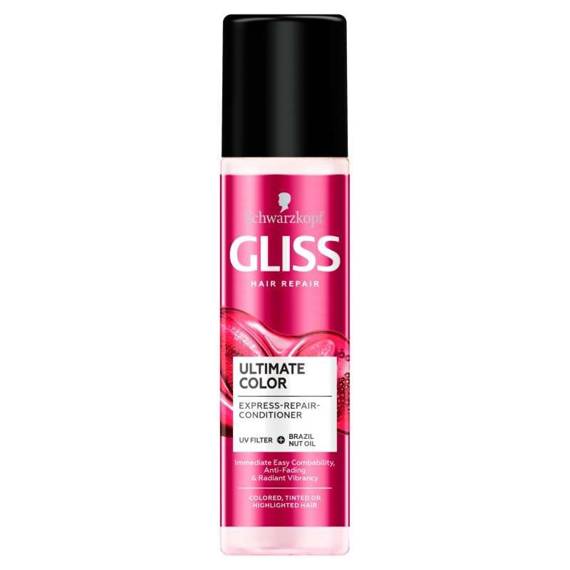 Gliss Kur ULTIMATE COLOR Ekspresowa Odżywka Do Włosów 200 ml