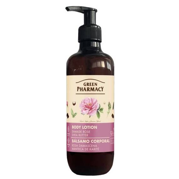 Green Pharmacy Balsam do ciała Róża Damasceńska i masła Shea 400 ml