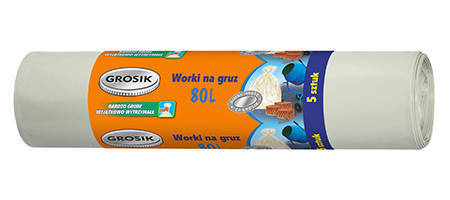 Grosik Worki LD 80l na gruz 5szt