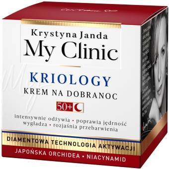 JANDA krem na noc MY CLINIC KRIOLOGY 50+ 50 ml